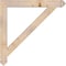 Ekena Millwork Traditional Arts & Crafts Smooth Bracket, Douglas Fir, 3 1/2"W x 34"D x 34"H BKT04X34X34TRA03SDF - alternate 2